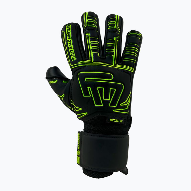 Dětské brankářské rukavice Football Masters Symbio NC fluo
