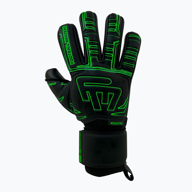 Dětské brankářské rukavice Football Masters Symbio NC green