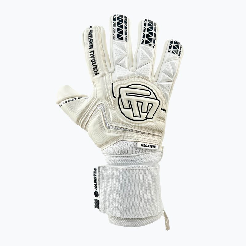 Brankářské rukavice Football Masters Voltage Plus NC white