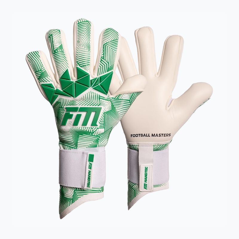 Brankářské rukavice Football Masters Varis X Pro NC white/green