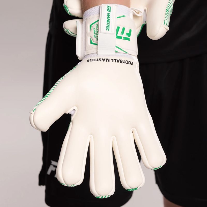 Brankářské rukavice Football Masters Varis X NC white/green 7