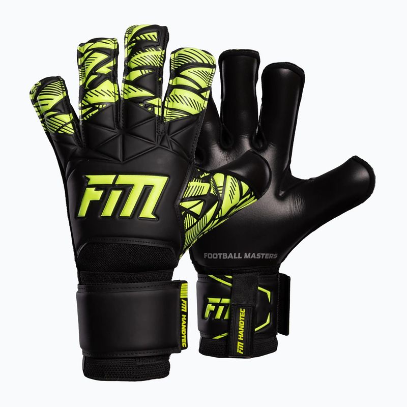 Brankářské rukavice Football Masters Invictus X Training black/green