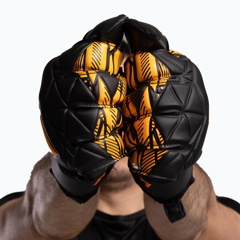 Brankářské rukavice Football Masters Invictus X Training black/orange 4