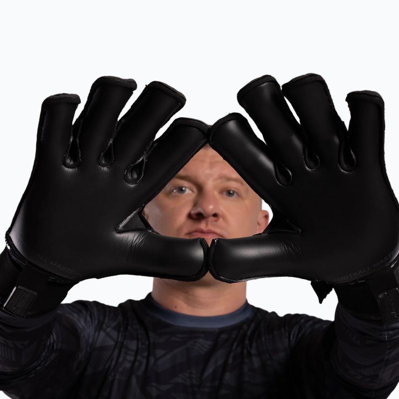 Brankářské rukavice Football Masters Invictus X PRO black 7