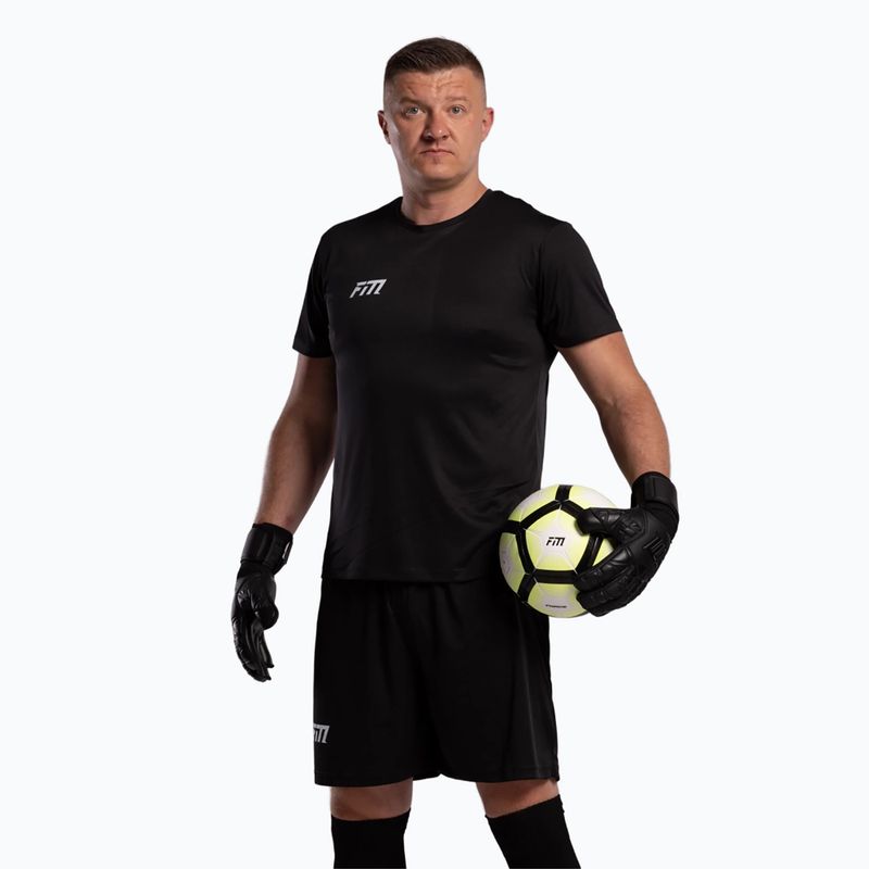 Brankářské rukavice Football Masters Invictus X black 3