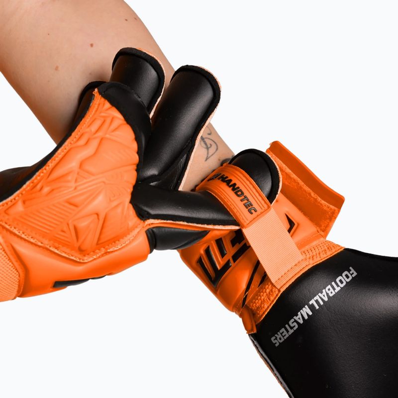 Brankářské rukavice Football Masters Invictus X orange fluo 6
