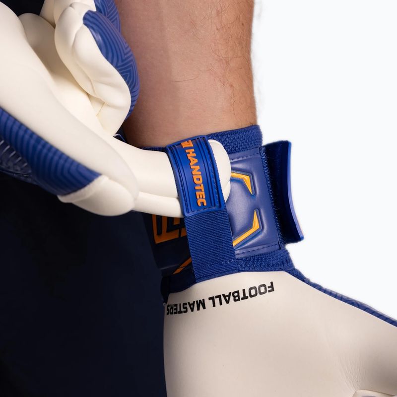 Brankářské rukavice Football Masters Varis X blue/orange 5