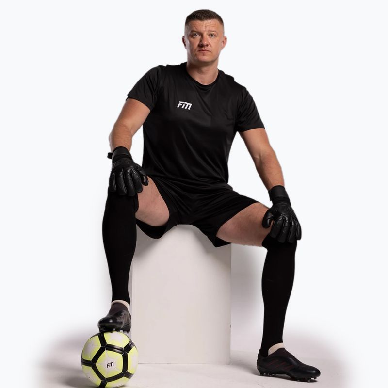 Brankářské rukavice Football Masters Varis X black 6