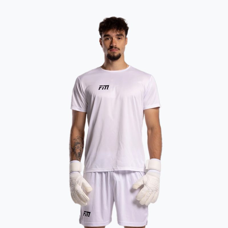 Brankářské rukavice Football Masters Varis X all white 6