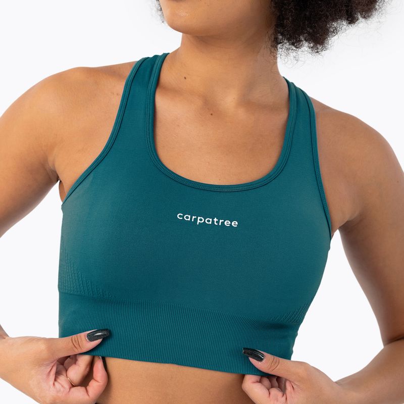 Fitness podprsenka Carpatree Blaze Seamless deep ocean blue 5