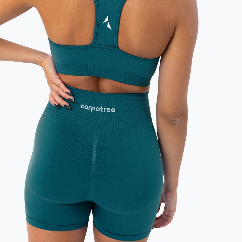 Fitness podprsenka Carpatree Blaze Seamless deep ocean blue 7