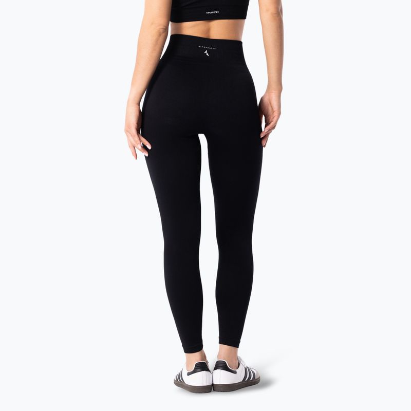 Dámské fitness legíny  Carpatree Simply Seamless pure black 3