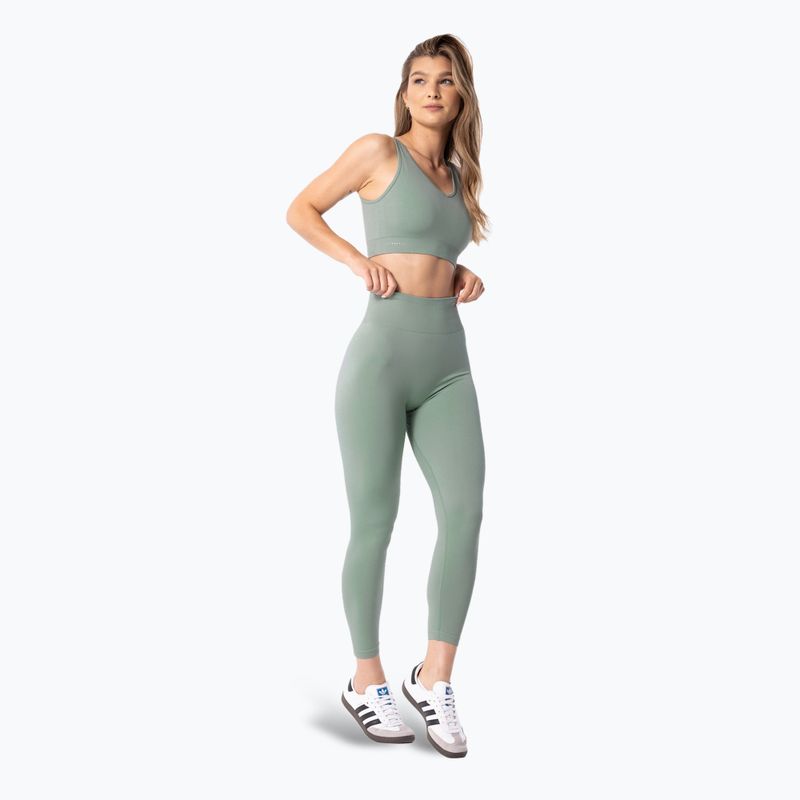 Dámské fitness legíny  Carpatree Simply Seamless pale green 2