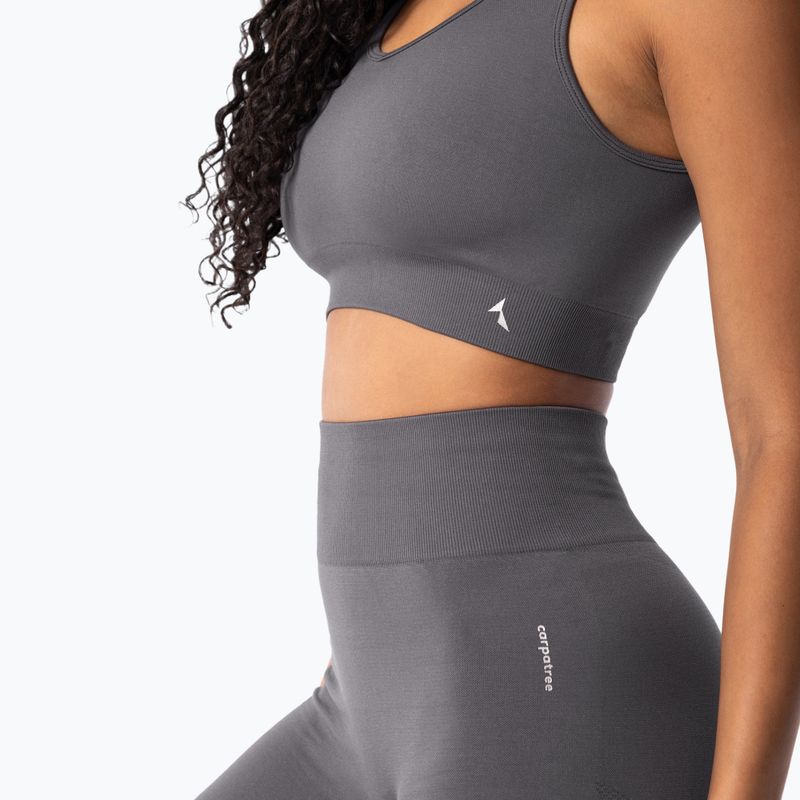 Fitness podprsenka Carpatree Simply Seamless urban grey 4