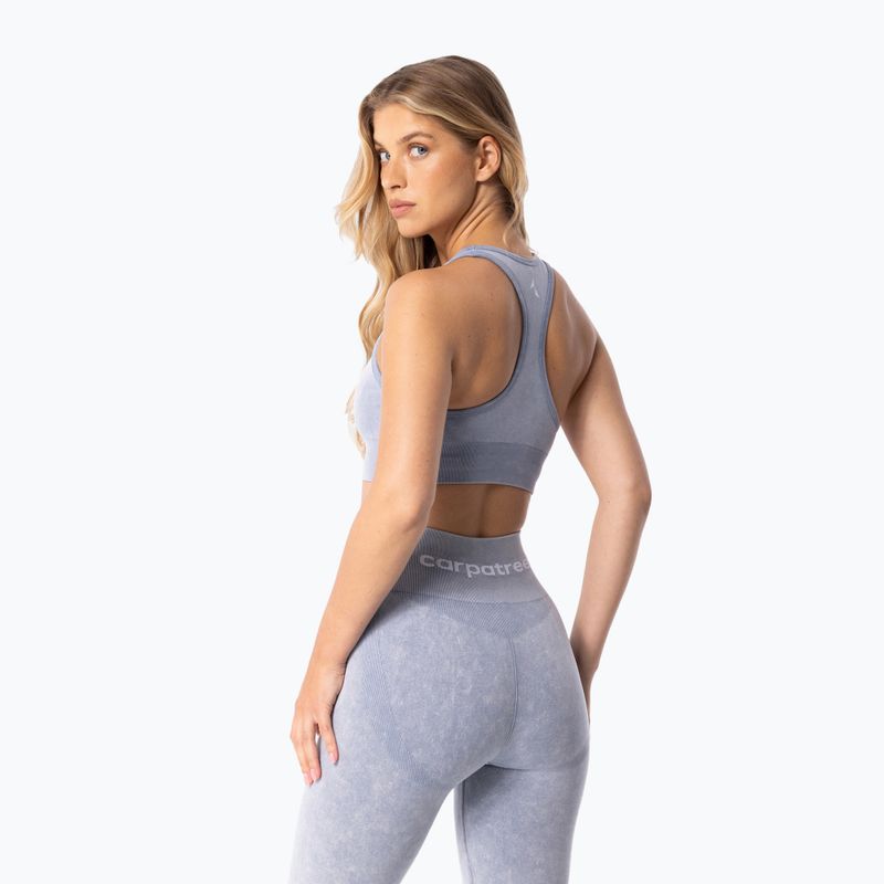 Fitness  podprsenka Carpatree Yasmine Seamless blue stone wash 3