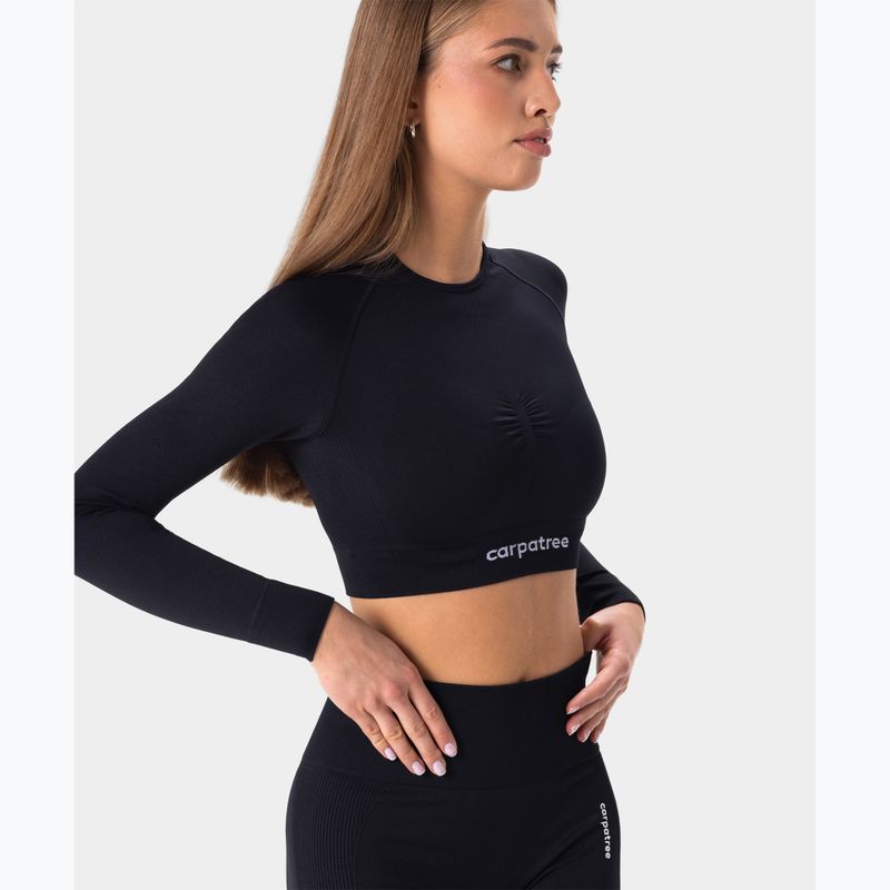 Dámské tričko longsleeve Carpatree Allure Seamless black 5