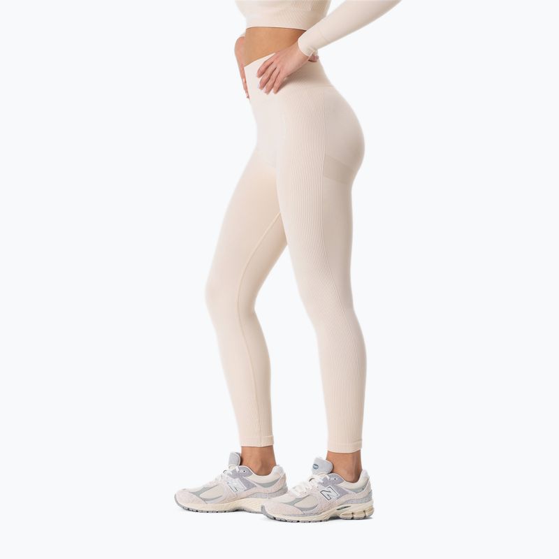 Dámské sportovní legíny Carpatree Allure Seamless cream beige 3