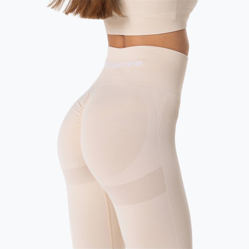 Dámské sportovní legíny Carpatree Allure Seamless cream beige 4