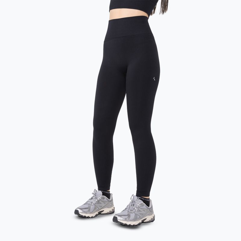 Dámské tréninkové legíny Carpatree Dopamine Buzz Seamless obsidian black 6