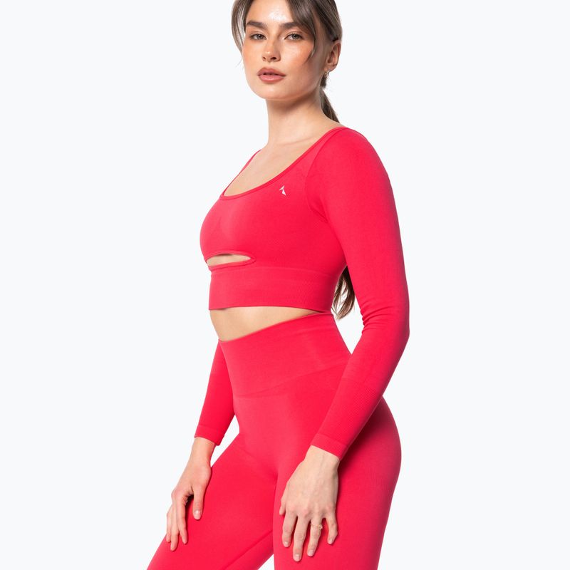 Dámské tréninkové tričko Longsleewe Carpatree Dopamine Buzz Seamless coral paradise pink 5