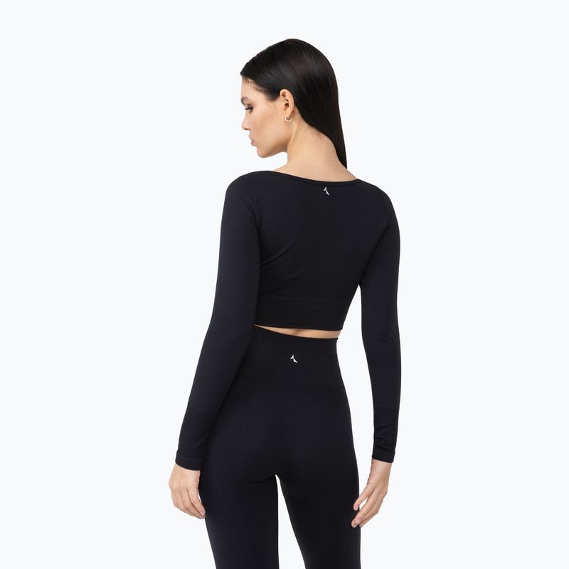 Dámské tričko Longsleeve Carpatree Dopamine Buzz Seamless obsidian black  3