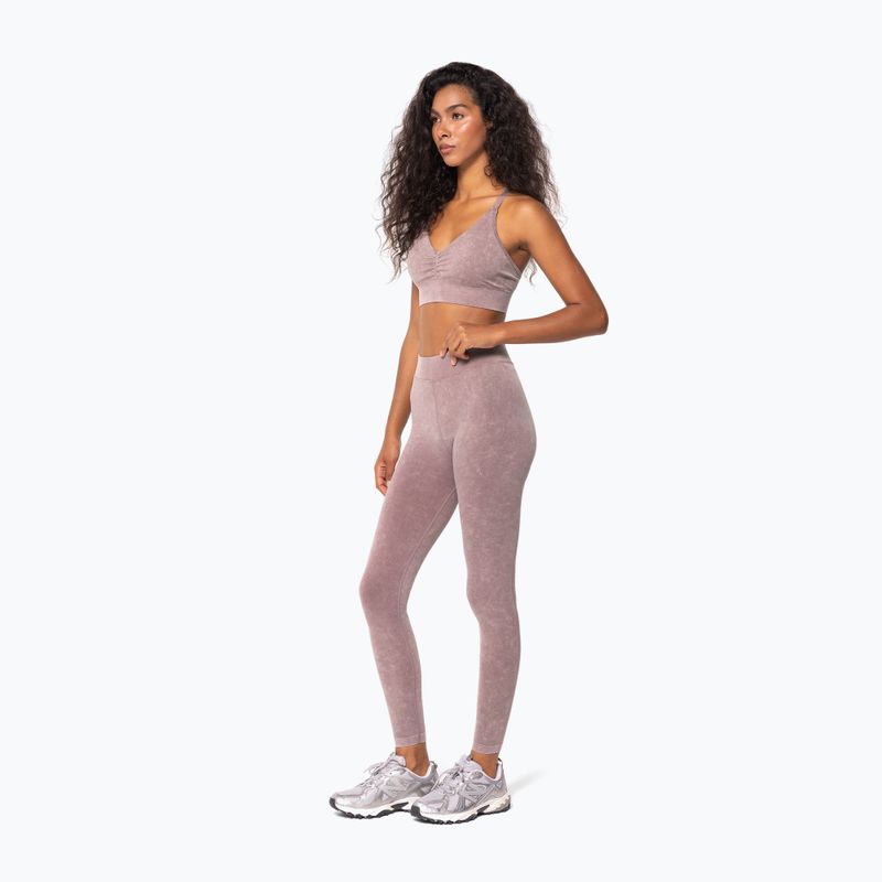 Dámské tréninkové legíny Carpatree Marble Story Seamless rose/quartz pink 2