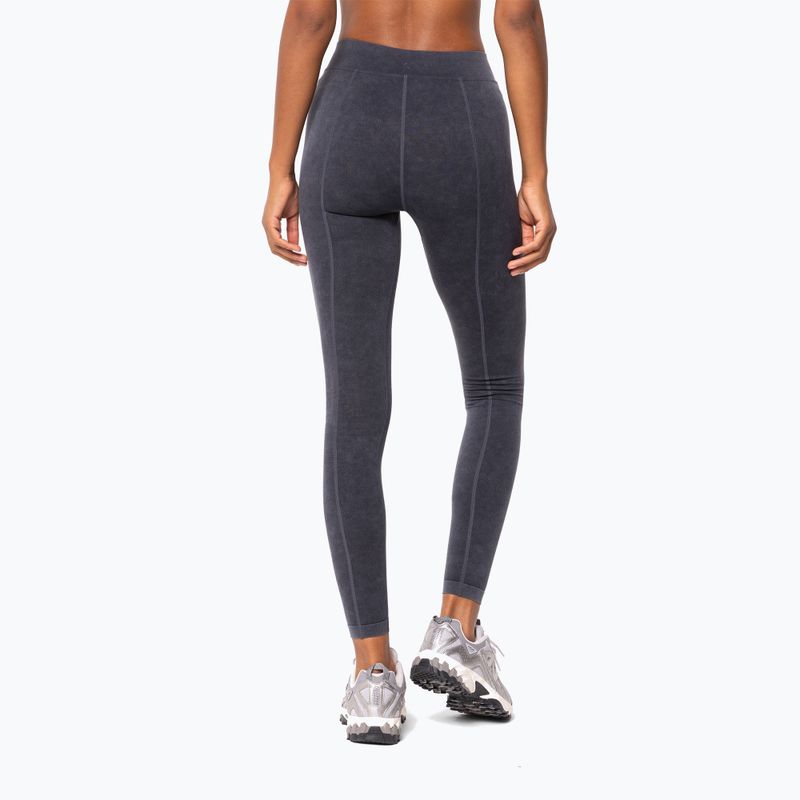 Dámské tréninkové legíny Carpatree Marble Story Seamless midnight mist black 3