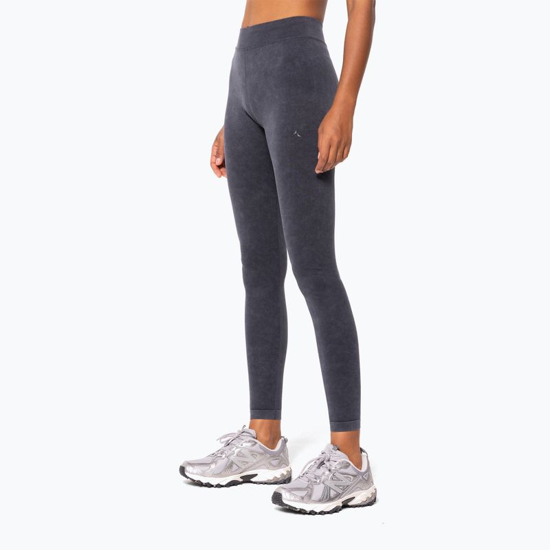 Dámské tréninkové legíny Carpatree Marble Story Seamless midnight mist black 5
