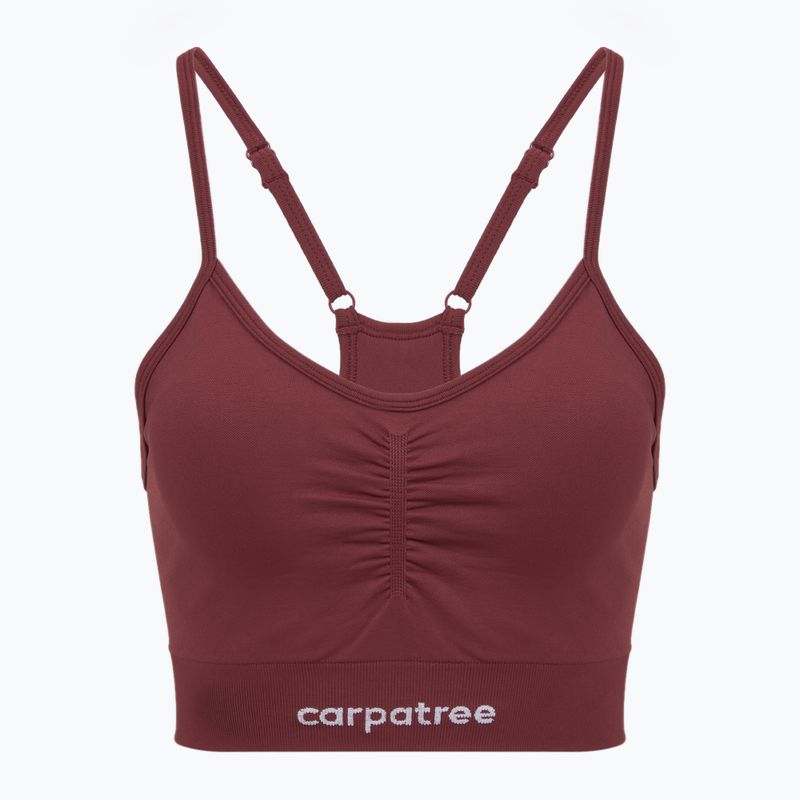 Tréninková podprsenka Carpatree Allure Seamless burgundy 7