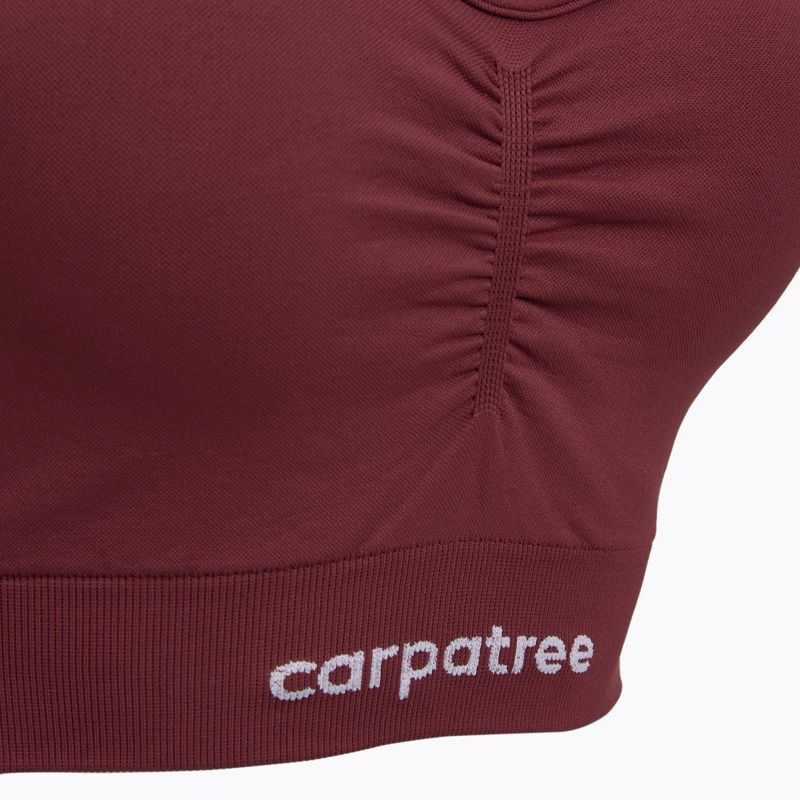 Tréninková podprsenka Carpatree Allure Seamless burgundy 9
