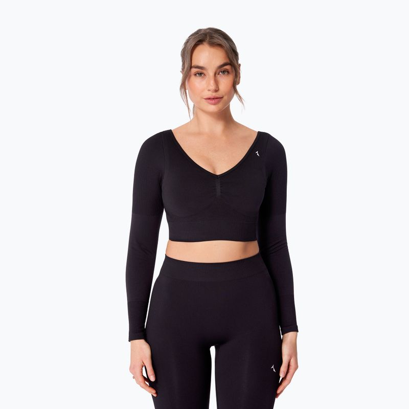 Dámské tréninkové tričko Longsleeve Carpatree Eris Seamless orchid black