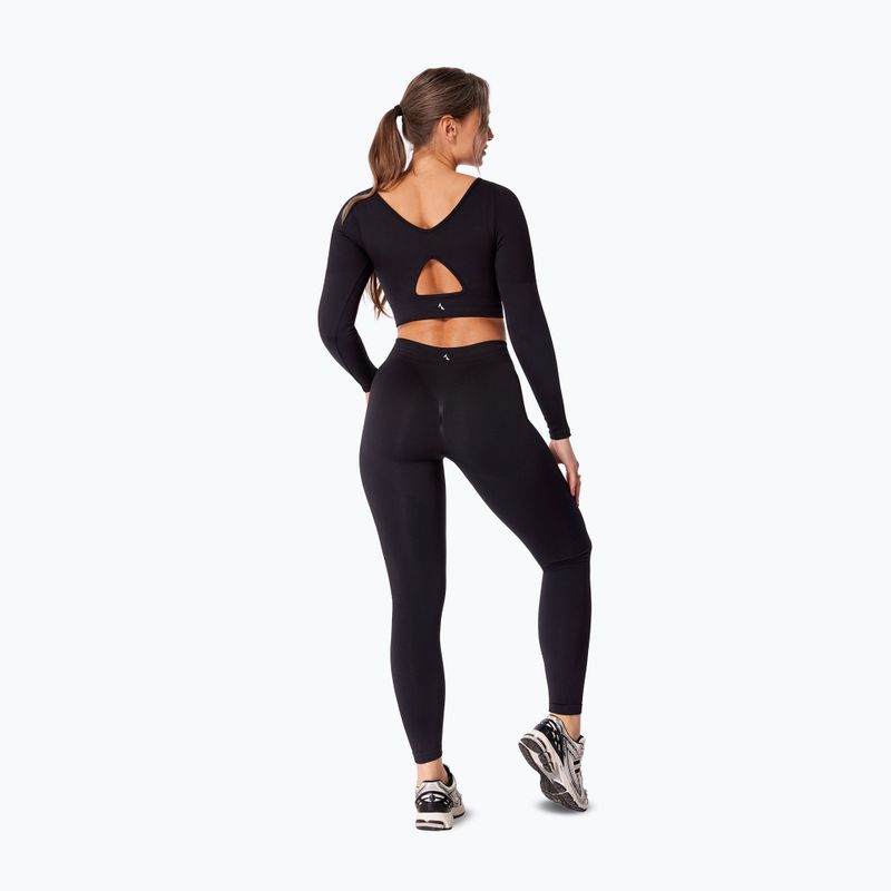 Dámské tréninkové tričko Longsleeve Carpatree Eris Seamless orchid black 4