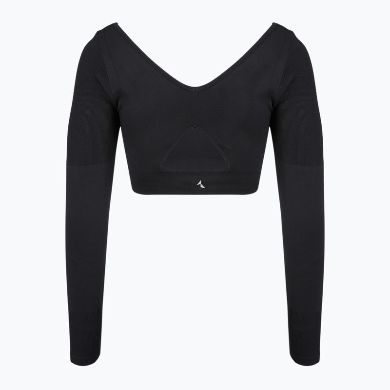 Dámské tréninkové tričko Longsleeve Carpatree Eris Seamless orchid black 2