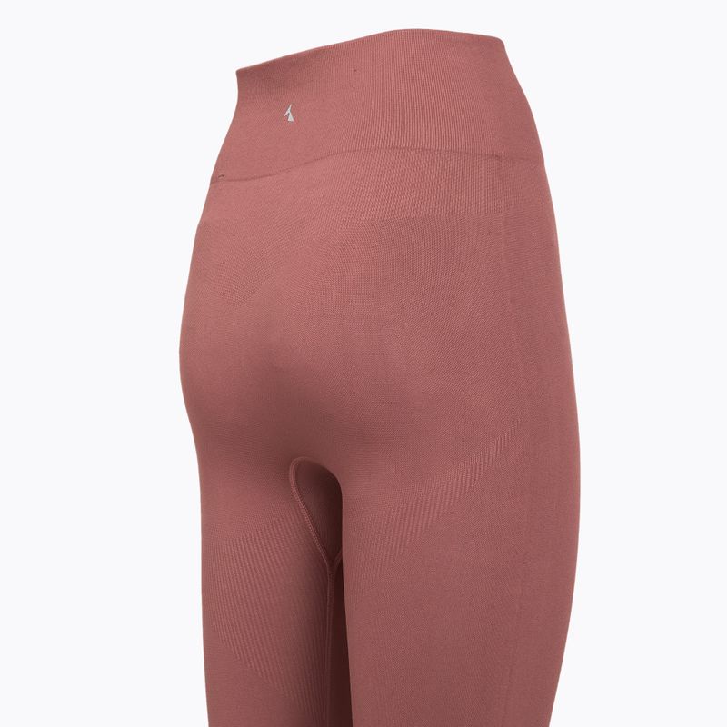 Dámské tréninkové legíny Carpatree Dopamine Buzz Seamless rose/brown 9