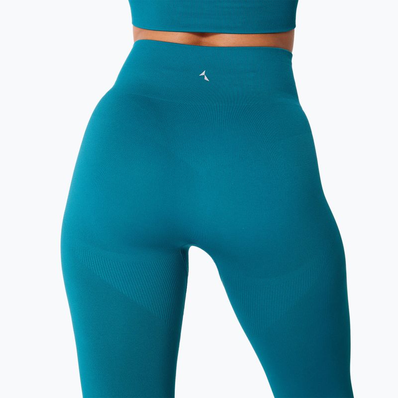 Dámské tréninkové legíny Carpatree Dopamine Buzz Seamless petrol green 7