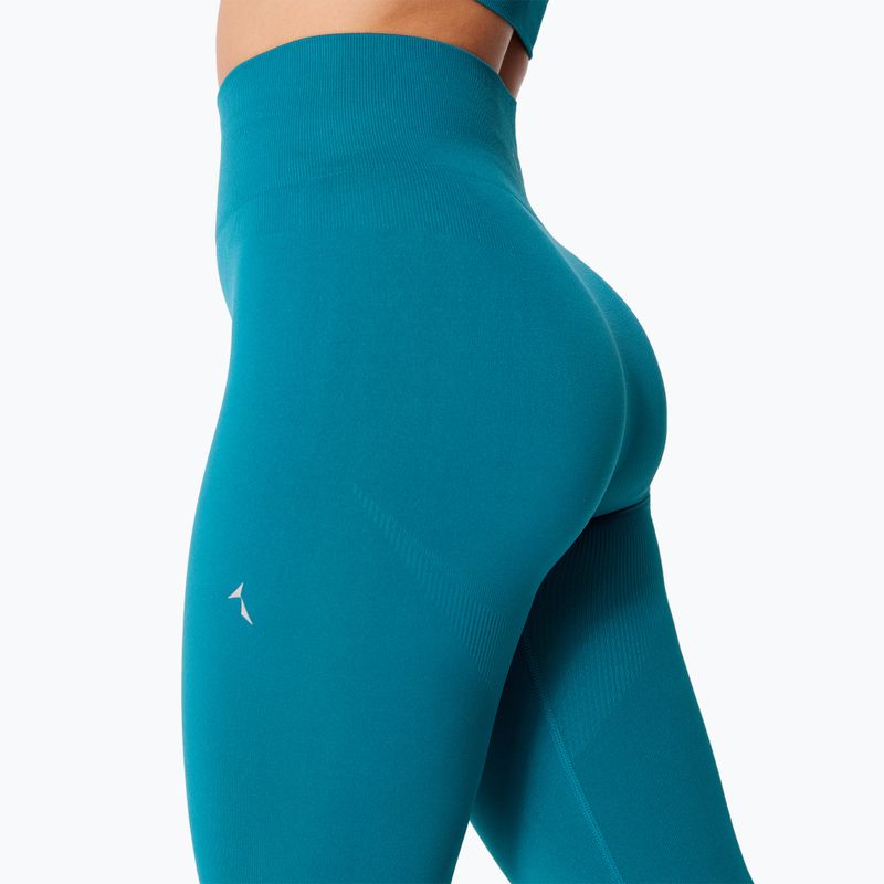 Dámské tréninkové legíny Carpatree Dopamine Buzz Seamless petrol green 8