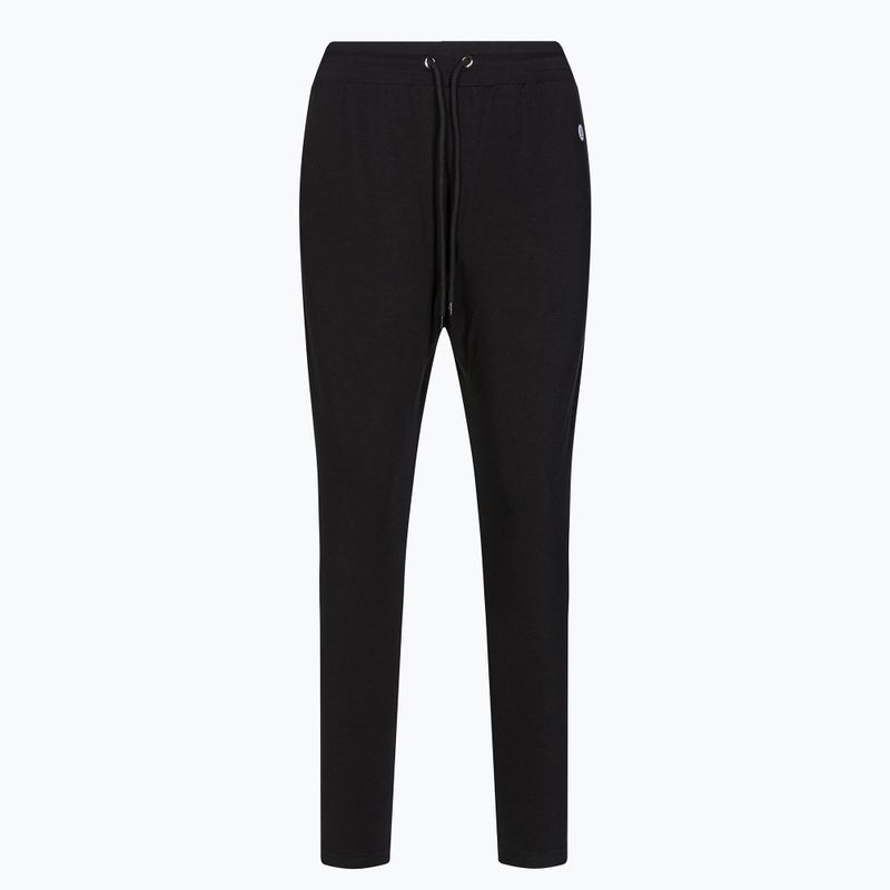 Dámské kalhoty na jógu Moonholi Cosmic Cropped Track Pants černé 219 5