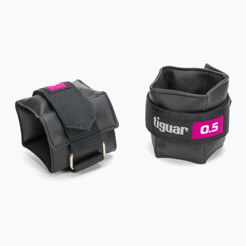 Závaží na kotníky 0,5kg tiguar 960141 černé TI-OB00005 2