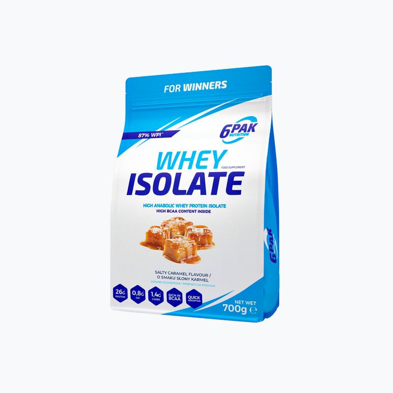 Syrovátkový izolát 6PAK 700g slaný karamel PAK/049#SOKAR