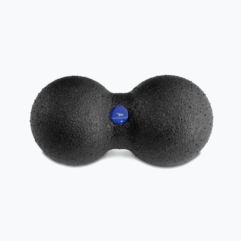 Masážní dvojitý míček Yakimasport Duoball černý 100209 3