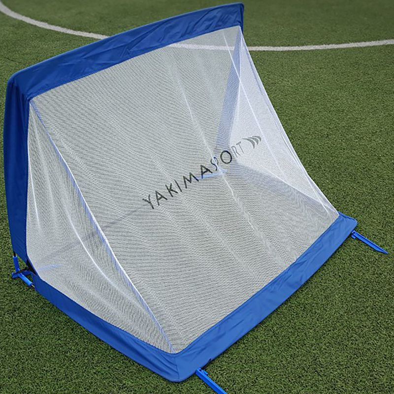 Yakimasport POP-UP fotbalové branky 2 ks modré 100272 4