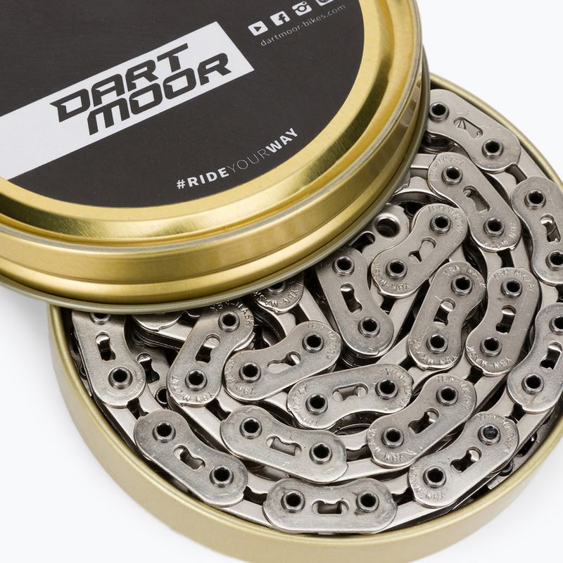 DARTMOOR Core Light Singlespeed stříbrný řetěz na kolo DART-770 3
