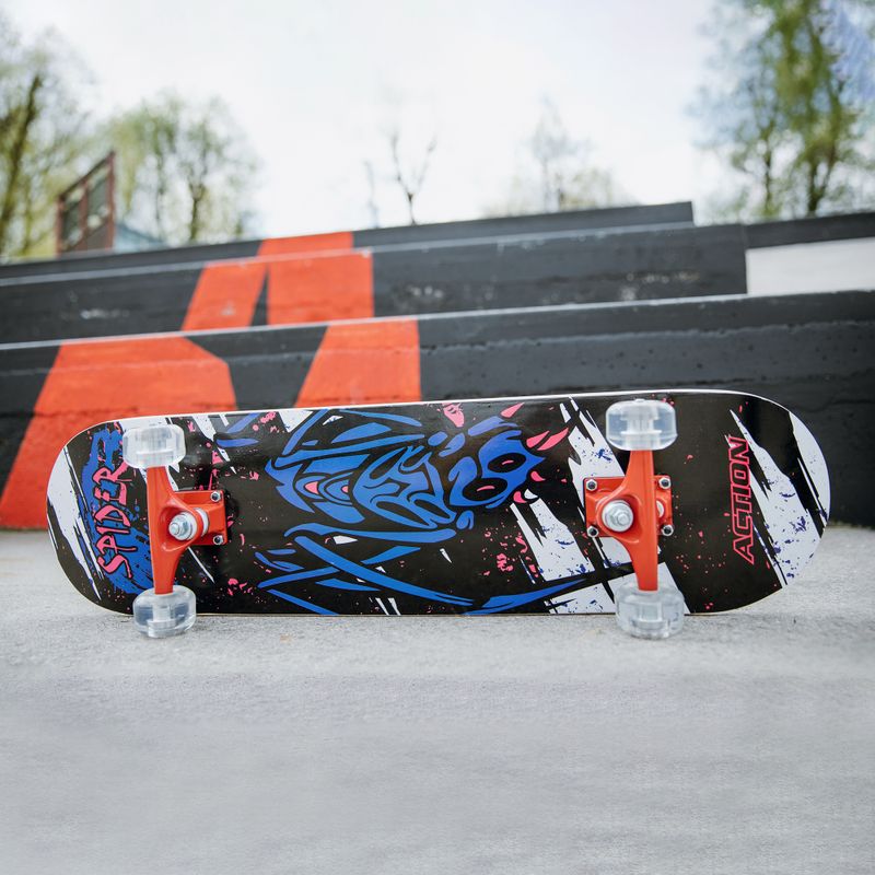 Klasický skateboard Mechanics Professional SPIDER 31 modrý Pro-SP31 7