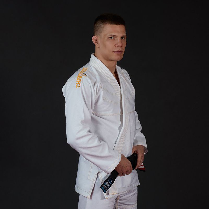 GI for Brazilian Jiu-Jitsu pánské Ground Game Champion 2.0 white GICHNEWWHIA1 4