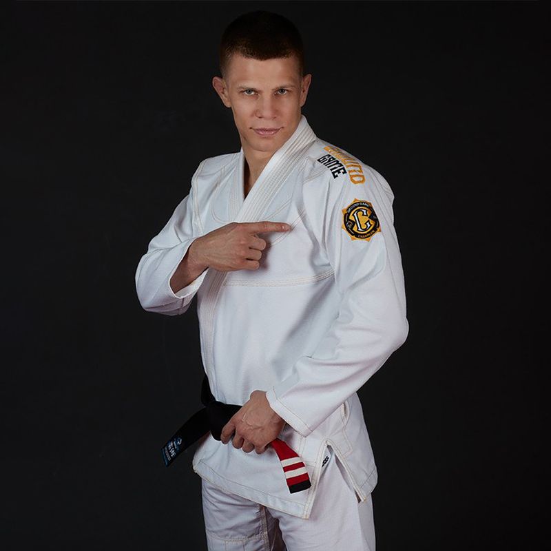 GI for Brazilian Jiu-Jitsu pánské Ground Game Champion 2.0 white GICHNEWWHIA1 9