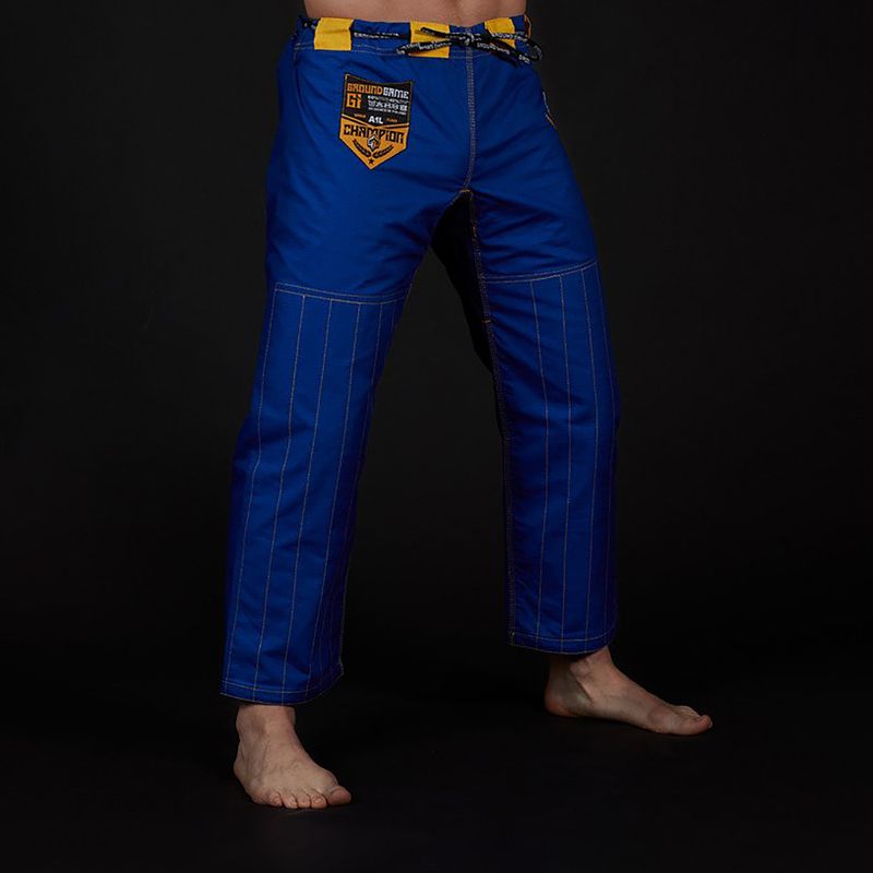 Pánské brazilské jiu-jitsu GI Ground Game Champion 2.0 blue GICHNEWBLUA1 8