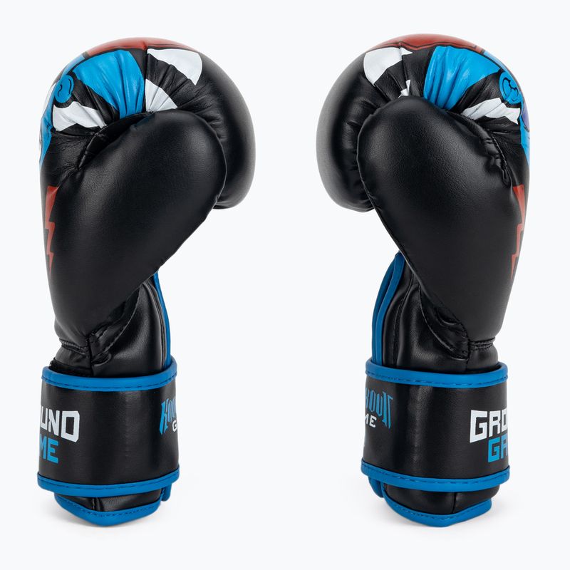 Ground Game Prodigy dětské boxerské rukavice černo-modré 3