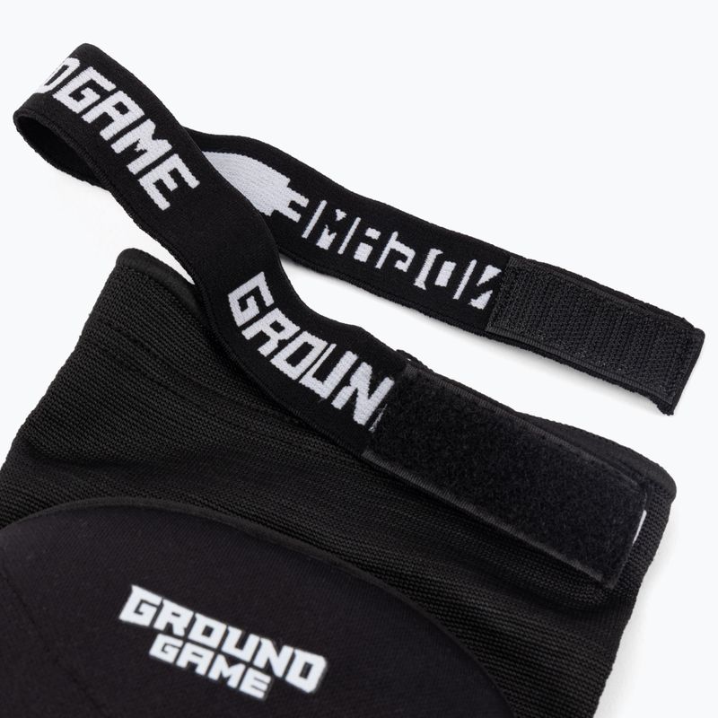 BJJ chrániče kolen GroundGame černé BJJKNEEPADS 3