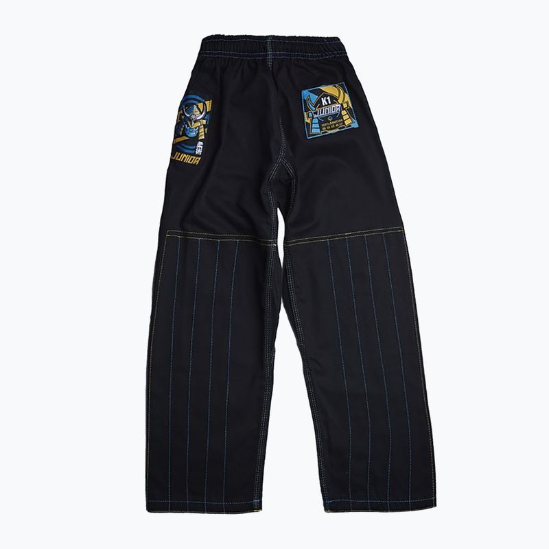 GI to BJJ for kids Ground Game Junior 3.0 black GIJUN3BLA00 2