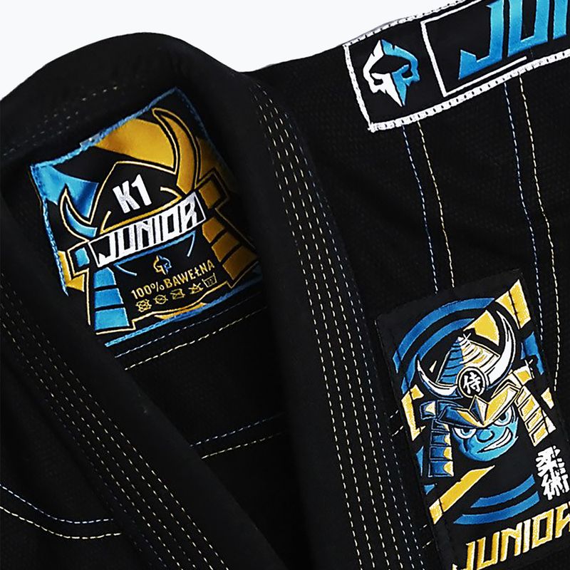 GI to BJJ for kids Ground Game Junior 3.0 black GIJUN3BLA00 4